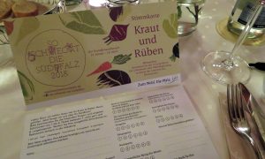 Kraut und Rüben N°2 - Genießerwettbewerb "So schmeckt die Südpfalz" beim Lamm in Neupotz