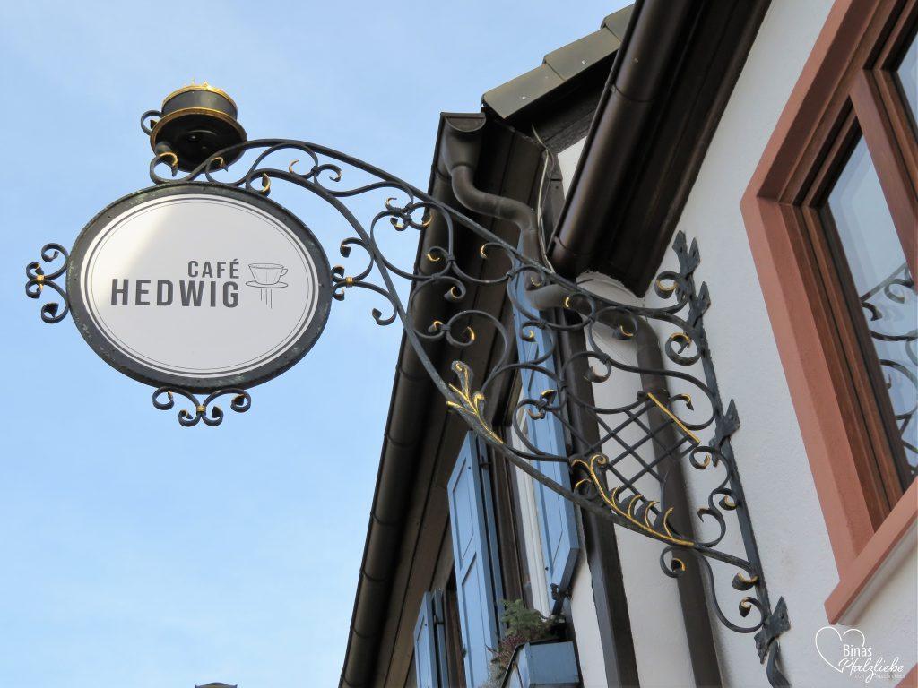 Schild Cafe Hedwig